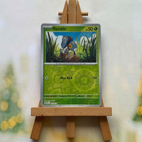 Thẻ hình Pokemon Nymble 019/159 - Lá bài lẻ Journey Together Common Reverse Holo tiếng Anh chính hãng