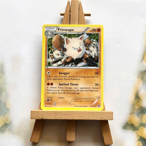 Thẻ hình Pokemon Primeape 53/114 - Lá bài XY: Steam Siege Rare tiếng Anh chính hãng