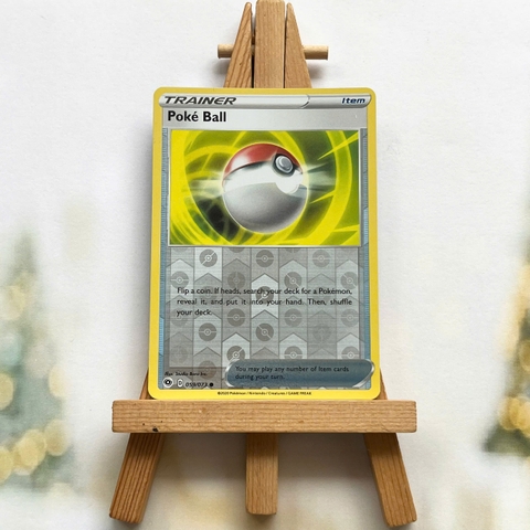 Thẻ hình Pokemon Poke Ball 059/073 - Lá bài lẻ Champion's Path Reverse Holo tiếng Anh chính hãng