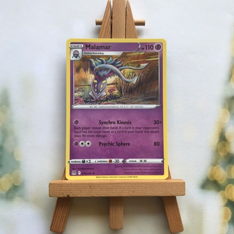 Thẻ hình Pokemon Malamar 078/196 - Lá bài lẻ Lost Origin Rare tiếng Anh chính hãng