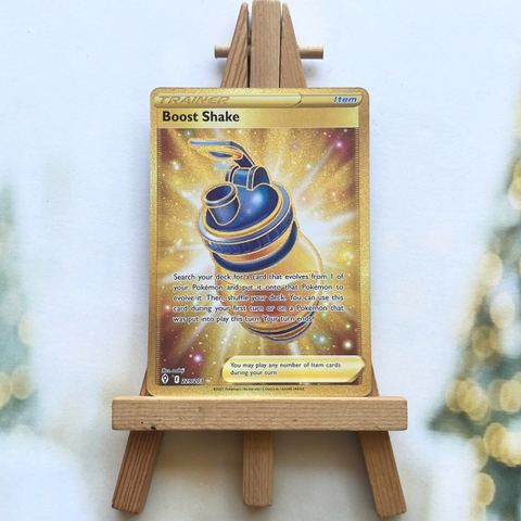 Thẻ hình Pokemon Boost Shake 229/203 - Lá bài lẻ Evolving Skies Secret Rare tiếng Anh chính hãng