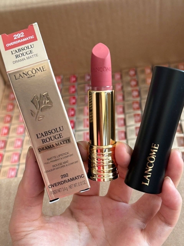 Son Lancôme L'Absolu Rouge Drama Matte 292 French Drama - Màu Hồng Đất