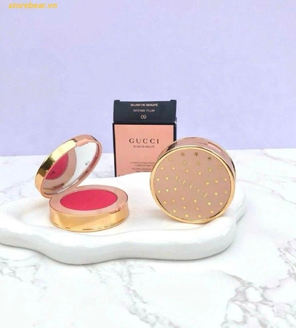Phấn má hồng Gucci 𝑪𝒉𝒆𝒆𝒌𝒔 & 𝑬𝒚𝒆𝒔 𝑷𝒐𝒘𝒅𝒆𝒓 𝑳𝒖𝒎𝒊𝒏𝒐𝒖𝒔 𝑴𝒂𝒕𝒕𝒆 - 𝟎𝟗 𝑰𝒏𝒕𝒆𝒏𝒔𝒆 𝑷𝒍𝒖𝒎 - Fullbox