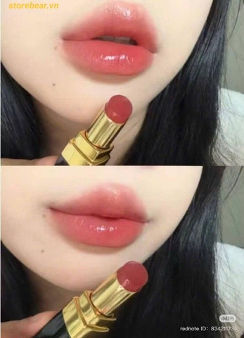 Son Chanel Rouge Coco Flash Màu 144 - cam đào đất