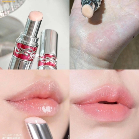 Set son YSL Candy Glow 2 thỏi màu N.02 và 44B