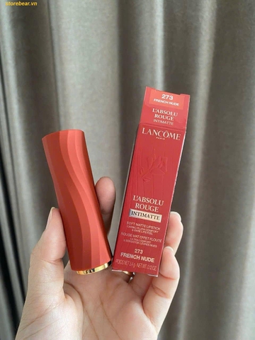 Son Lancome L'Absolu Rouge Drama Matte Lipstick 𝙄𝙣𝙩𝙞𝙢𝙖𝙩𝙩𝙚 273 – Màu Hồng Phấn Vỏ Đỏ