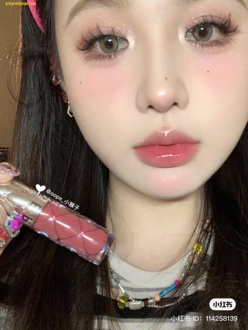 Son Dưỡng Sephora Outrageous Plumping Lip Gloss - Màu 05 Hồng Dâu