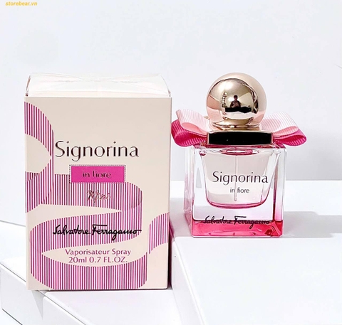 Nước Hoa SALVATORE FERRAGAMO SIGNORINA IN FIORE EDT 20ml fullbox
