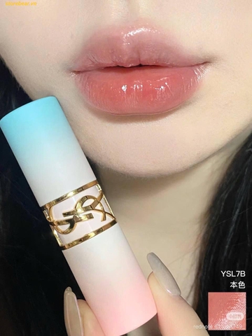 Son Dưỡng YSL Yves Saint Laurent Loveshine Candy Glow 7B Nude Pleasure - Màu Cam Đất Nude