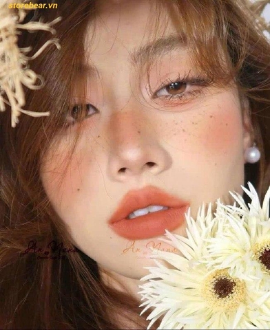 Son Gucci 312 Frances Fire Màu Cam Đất