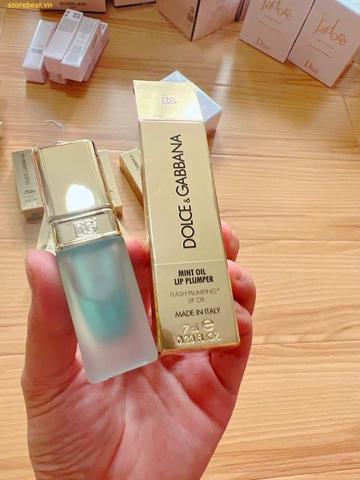 Son dưỡng Dolce & Gabbana Mint Oil Lip Plumper