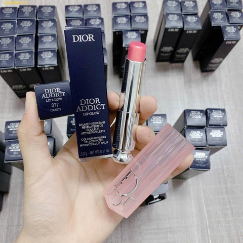 Son Dưỡng Dior Addict Lip Glow Bản 2025 077 Candy Hồng Kẹo