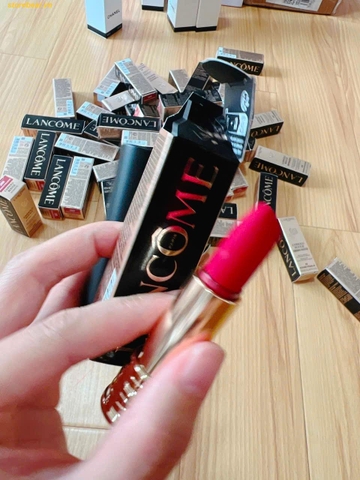 Son Lancome 82 Tapis Rouge Đỏ Hồng - Drama Matte