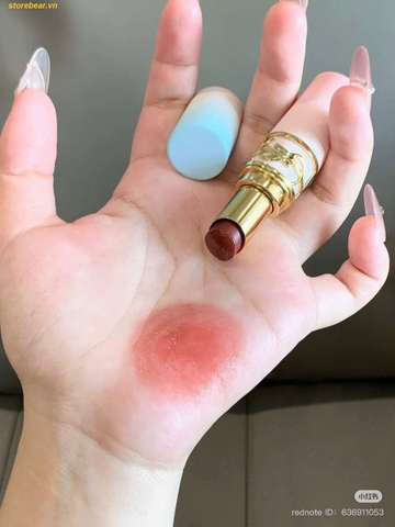 Son Dưỡng YSL Yves Saint Laurent Loveshine Candy Glow 7B Nude Pleasure - Màu Cam Đất Nude