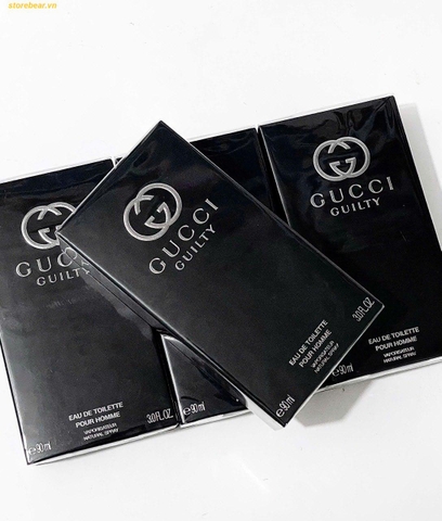Nước Hoa 𝐆𝐔𝐂𝐂𝐈 𝐆𝐔𝐈𝐋𝐓𝐘 𝐏𝐎𝐔𝐑 𝐇𝐎𝐌𝐌𝐄 𝐄𝐃𝐓 90ml