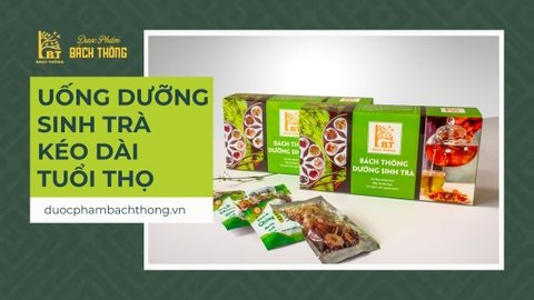 THÔNG TIN VỀ SẢN PHẨM TRÀ DƯỠNG SINH BÁCH THÔNG
