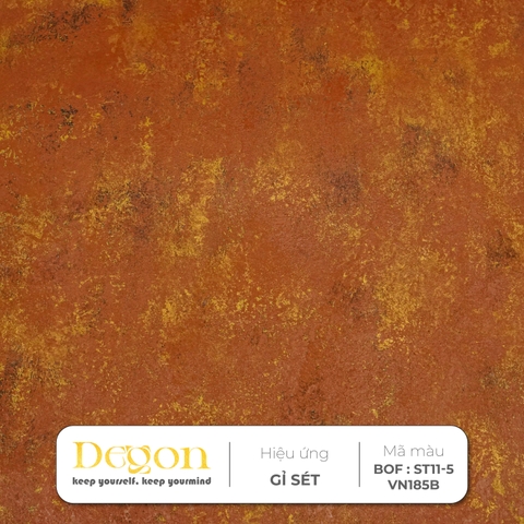 Deep Rust (Rỉ sét đậm) | Mã màu bof-st11-5-vn185b · ảnh 1
