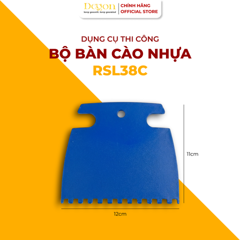 BỘ BÀN CÀO NHỰA (RĂNG VUÔNG) · ảnh 3