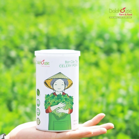 Bột Cần Tây Dalahouse Giảm Cân & Ổn Định Huyết Áp Lon 120g