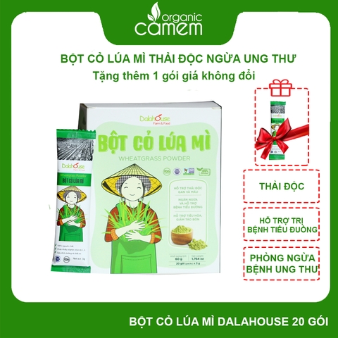 Bột Cỏ Lúa Mì Dalahouse Giảm Tiểu Đường
