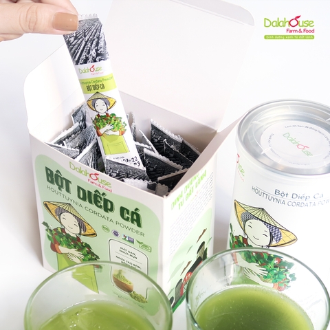 Bột Diếp Cá Dalahouse 100% tự nhiên – Làm Mát, Đẹp Da, Tốt Cho Hệ Tiêu Hóa