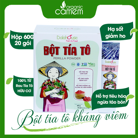 Bột Tía Tô Sấy Lạnh Dalahouse