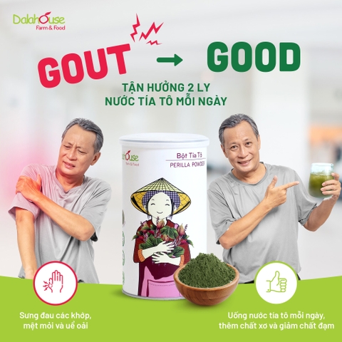 Bột Tía Tô Sấy Lạnh Dalahouse