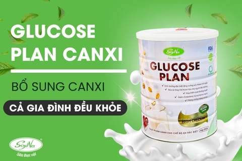 Sữa Thực Vật Glucose Plan - Giải Pháp Dinh Dưỡng Cho Người Tiểu Đường