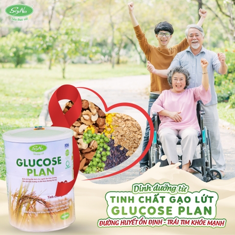 Sữa Thực Vật Glucose Plan Tinh Chất Gạo Lứt - Giải Pháp Dinh Dưỡng Cho Người Tiểu Đường