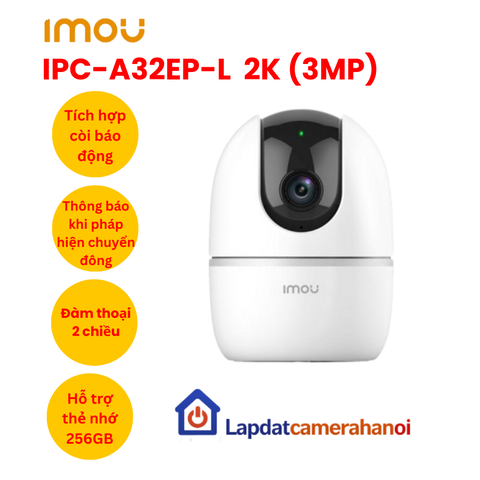 Camera wifi trong nhà quay quét 3MP IMOU IPC-A32EP