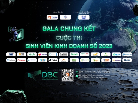GALA CHUNG KẾT CUỘC THI SINH VIÊN KINH DOANH SỐ 2023