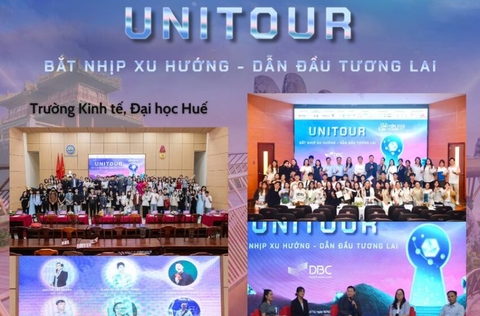 Unitour 2024 điểm đến tại Trường Kinh tế, Đại học Huế và Trường CNTT&TT Việt – Hàn, Đại học Đà Nẵng