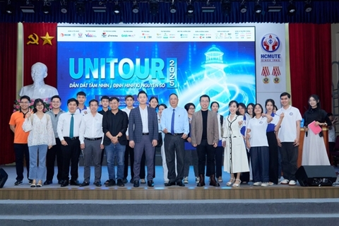 Unitour 2025 ghi dấu ấn tại Trường đại học Sư phạm Kỹ thuật TP. HCM