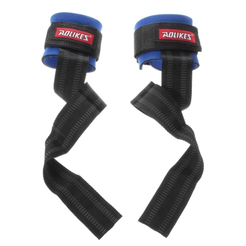 Đôi Dây Kéo Lưng - Deadlift GYM Aolikes Cao Cấp