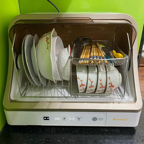 Máy sấy cực tím 40L, sấy khô khử khuẩn bát đĩa, bình sữa, đồ sơ sinh...