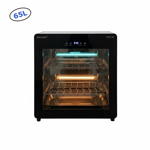 Tủ sấy Ranox dung tích 65L, tủ sấy cực tím (UV) kết hợp khử khuẩn Ozone