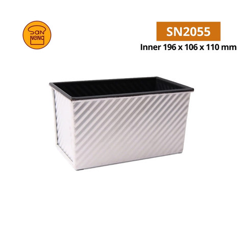 Sanneng SN2055 - Khuôn bánh Sandwich chống dính 450g (ko nắp)