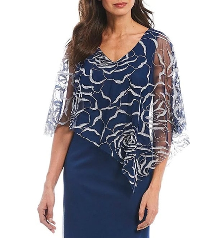 Đầm Vnxk EL Xuất Anh Cánh Dơi Ren-TPSRFCD1022