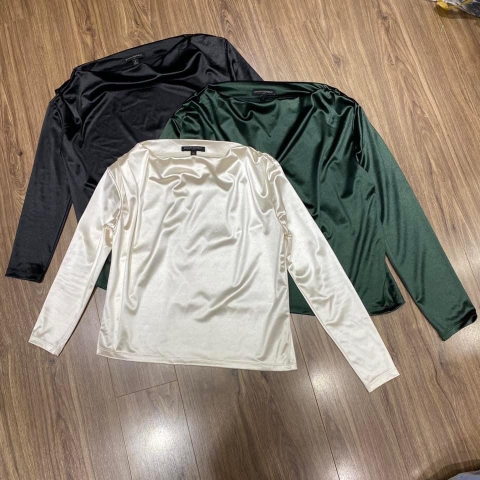 Áo Phi Lụa Vnxk BNN 3 Màu-TPSRAPL922