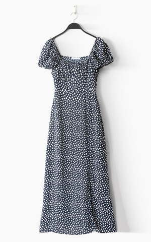 Đầm Suông Xẻ Tà PMC Vnxk Nhiều Màu-TPSRFXT323