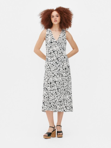 Đầm PMC Họa Tiết Hoa 2 Màu-TPSRD290523