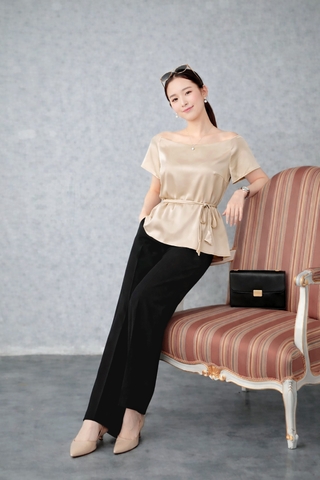 Áo Katosa Basic Cột Eo-AKTS06032026