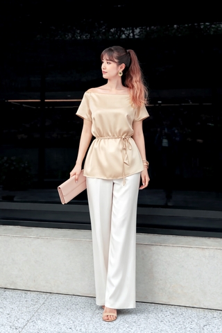 Áo Katosa Basic Cột Eo-AKTS06032026