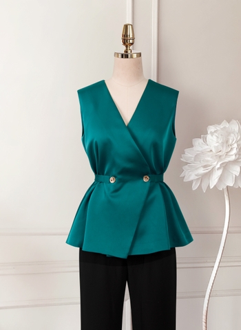 Áo Gile Vest Mentosa Đắp Chéo-VMTS130925L1