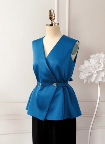 Áo Gile Vest Mentosa Đắp Chéo-VMTS130925L1