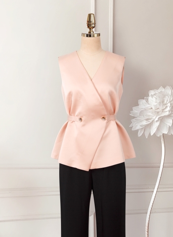 Áo Gile Vest Mentosa Đắp Chéo-VMTS130925L1