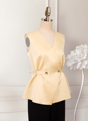 Áo Gile Vest Mentosa Đắp Chéo-VMTS130925L1