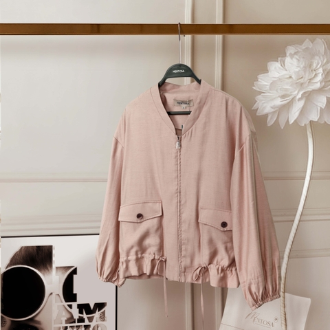 Áo Khoác Linen Mentosa Blouson 3 Màu-AKMTS130925L1