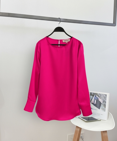 Áo Lụa Suông Tay Dài Mentosa 2 Màu-AMTS050925L1