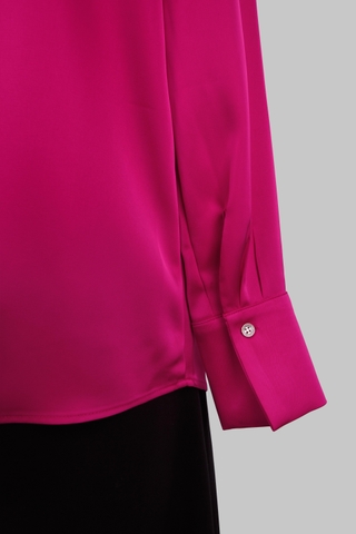 Áo Lụa Suông Tay Dài Mentosa 2 Màu-AMTS050925L1